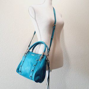 Rebecca Minkoff Blue Crossbody Bag with Adjustable Strap
